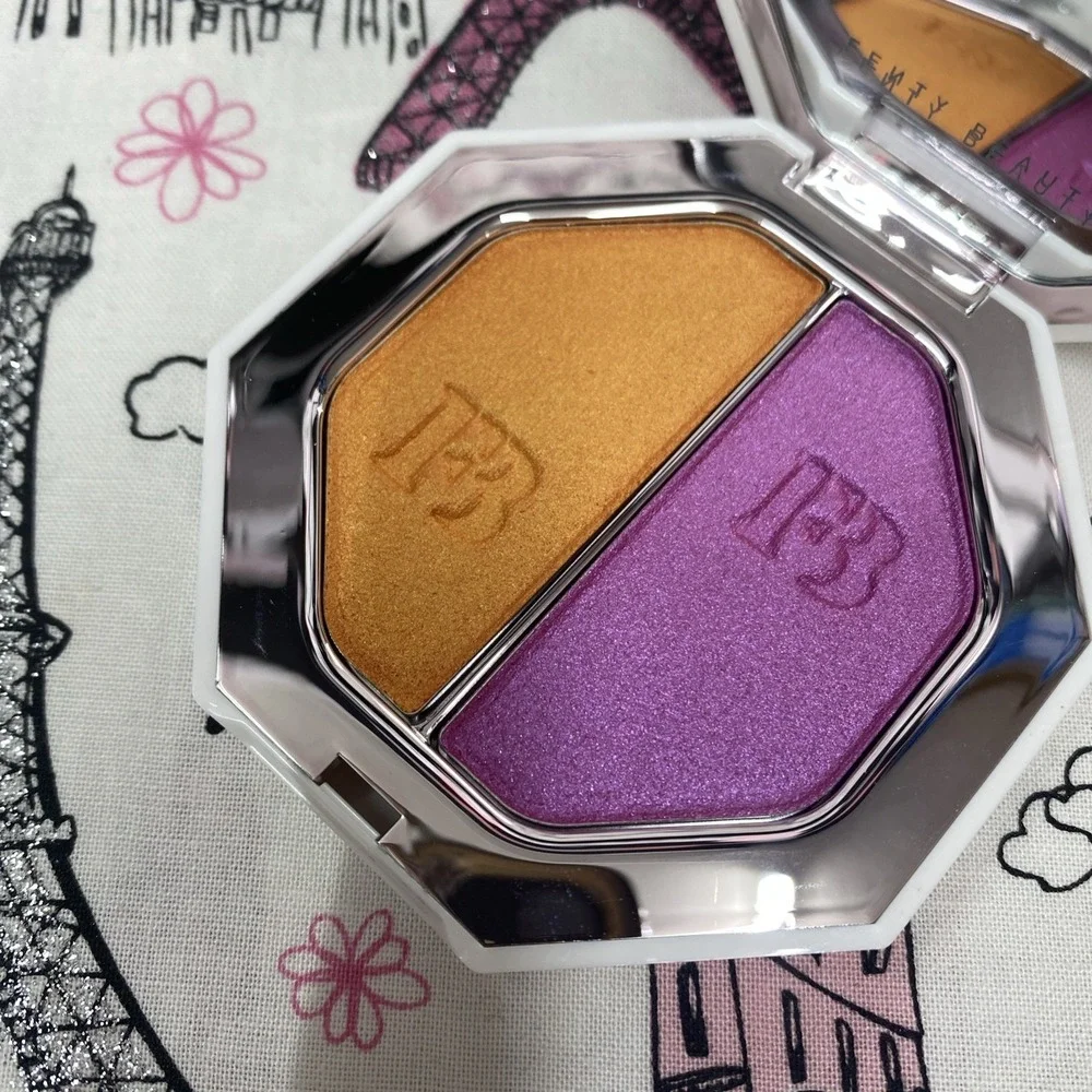 FENTY BEAUTY KILLAWATT FOIL HIGHLIGHTER SHADE MIMOSA SUNRISE/SANGRIA SUNSET READ